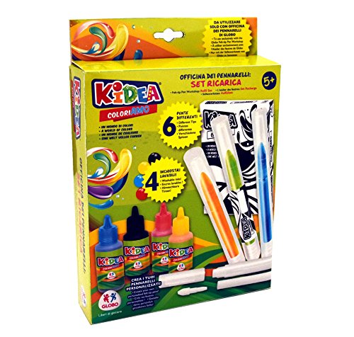 Kidea- Recarga taller de rotuladores (Globo 38184) , color/modelo surtido