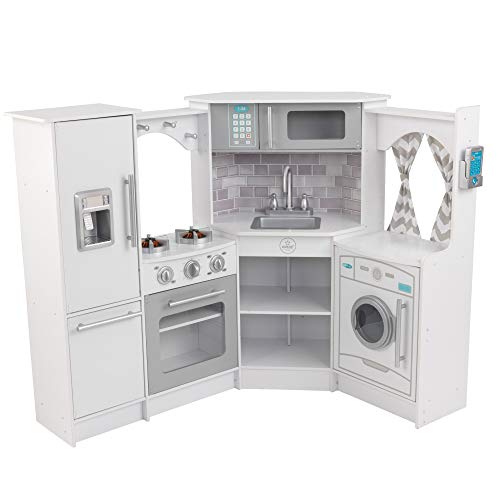 KidKraft Ultimate Corner Play Kitchen White