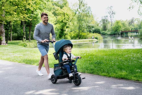 Kinderkraft Tricycle EASYTWIST platinum grey - Baby, Unisex Infantil, Gris(grey)