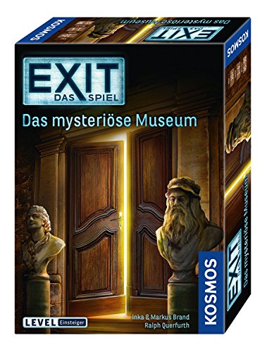 KOSMOS 694227 Exit Das Game, El Museo Misterioso Nivel: Principiante, Escape Room, para 1 a 4 Jugadores a Partir de 10 años, Juego único para Eventos para Adultos y niños.