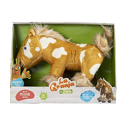 La Granja de Zenón - Peluche DX Musical Caballo Percherón