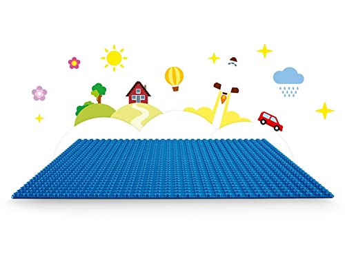 LEGO 10714 Classic Base Azul, Juego de Construcción para Niños y Niñas +4 años