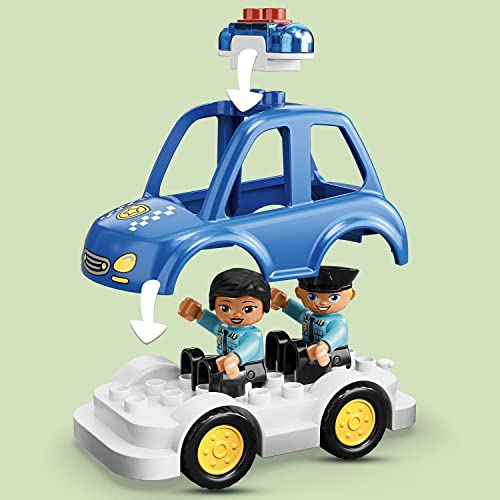 LEGO 10902 DUPLO Town Comisaría de Policía, Juguete de Construcción, Actividades Creativas para Niños y Niñas a partir de 2 años