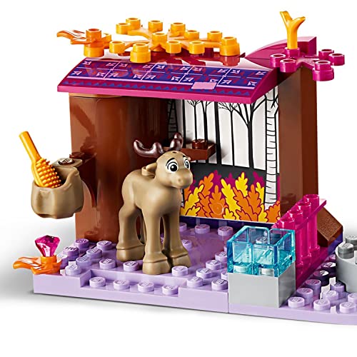 LEGO 41166 Disney Frozen 2, Aventura en Carreta de Elsa con Mini Muñeca de la Princesa y 2 Figuras de Reno, Juguete para Niños