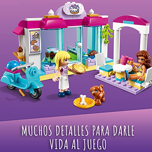 LEGO 41440 Friends Pastelería de Heartlake City Set de construcción para Niñas de +4 años con Mini Muñecas Stephanie y Olivia