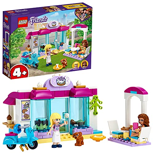 LEGO 41440 Friends Pastelería de Heartlake City Set de construcción para Niñas de +4 años con Mini Muñecas Stephanie y Olivia