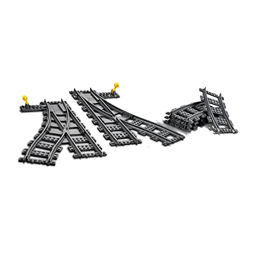 LEGO 60238 City Cambios de Agujas, Set de Construcción para Niños +5 años de Vías de Tren