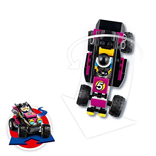 LEGO 60288 City Furgoneta de Transporte del Buggy de Carreras, Coche Todoterreno de Juguete para Niños +5 Años, con 2 Figuras de Conductores
