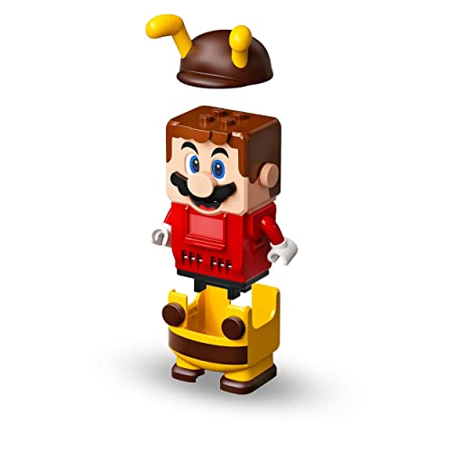 LEGO 71393 Super Mario Pack Potenciador: Mario Abeja, Disfraz para Super Mario de Juguete, para Niños a Partir de 6 años