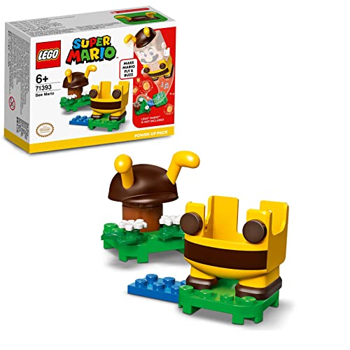 LEGO 71393 Super Mario Pack Potenciador: Mario Abeja, Disfraz para Super Mario de Juguete, para Niños a Partir de 6 años