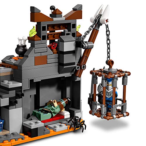 LEGO 71717 NINJAGO Viaje a las Mazmorras Calavera, Juguete de Construcción