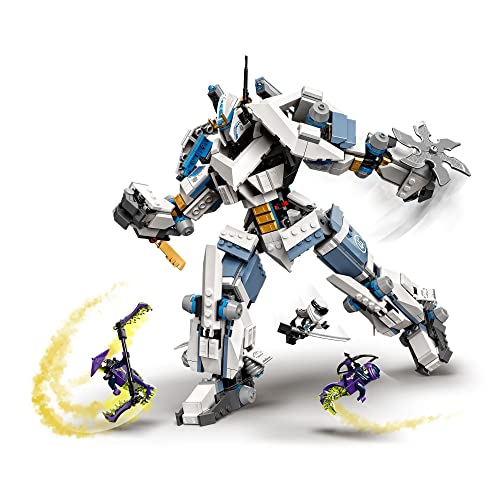 LEGO 71738 Ninjago Legacy 71738 Combate en el Titán Robot de Zane, Set de Construcción con Mini Figuras