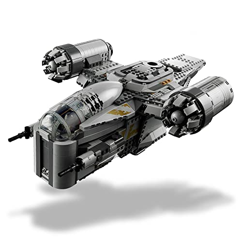 LEGO 75292 Star Wars The Mandalorian The Razor Crest Nave Espacial del Cazarrecompensas Juguete con Figurita del Niño