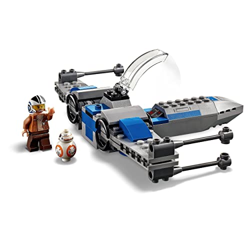 LEGO 75297 Star Wars ala-X de la Resistencia, Nave Espacial de Juguete con Mini Figuras de BB-8 y más para Niños de +4 años
