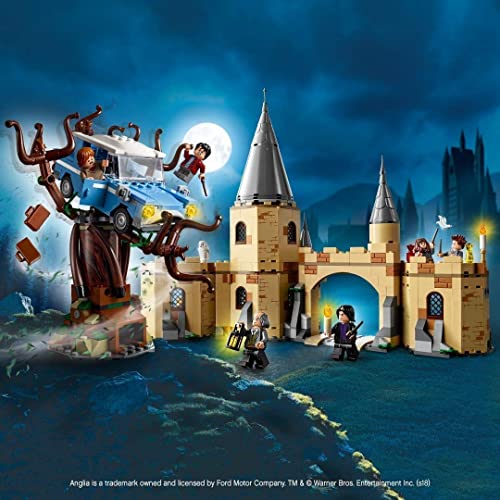 LEGO 75953 Harry Potter Sauce Boxeador de Hogwarts Juguete de Construcción con Ford Anglia, 6 Mini Figuras y Lechuza Hedwig