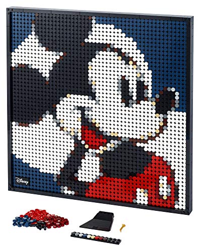LEGO Art Disney’s Mickey Mouse 31202 Craft Building Kit; A Wall Decor Set for Adults Who Love Creative Hobbies, New 2021 (2,658 Pieces)
