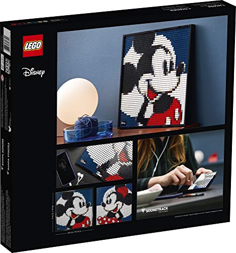 LEGO Art Disney’s Mickey Mouse 31202 Craft Building Kit; A Wall Decor Set for Adults Who Love Creative Hobbies, New 2021 (2,658 Pieces)