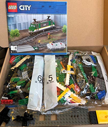 LEGO City 60198 Locomotora de Tren de Mercancías sin Motor