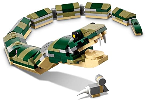 Lego Creator 31121 - Cocodrilo 3 en 1 (454 piezas)