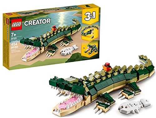 Lego Creator 31121 - Cocodrilo 3 en 1 (454 piezas)