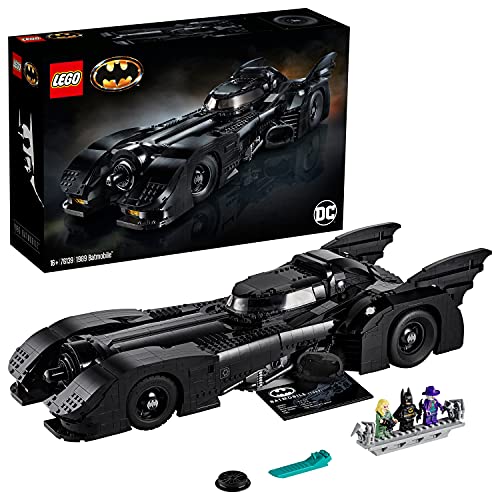 LEGO DC Super Heroes 1989 -Juguete de construcción del Batmóvil