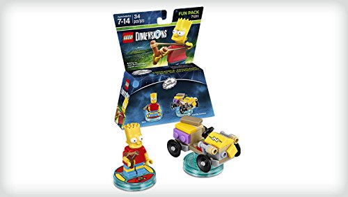Lego Dimensions - The Simpsons - Bart Fun Pack [Importación Inglesa]