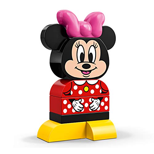 LEGO Duplo Disney - Mi Primer Modelo de Minnie, Juguete Preescolar de Construcción de Minnie Mouse para Niños y Niñas a Partir de 1 Año y Medio (10897) , Color/Modelo Surtido