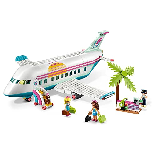 LEGO Friends 41429 Avión de Heartlake City Juguete de Construcción para Niños y Niñas de +7 años con Mini Muñecas