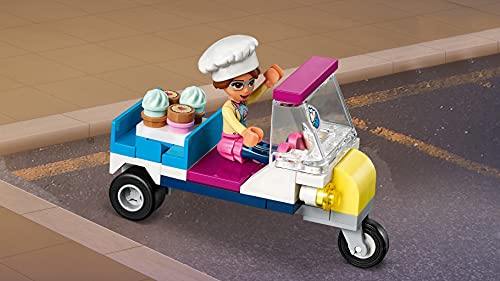 LEGO Friends - Cafetería Cupcake de Olivia Juguete Creativo de Construcción con Detalles para Crear tu Propia Pastelería (41366)