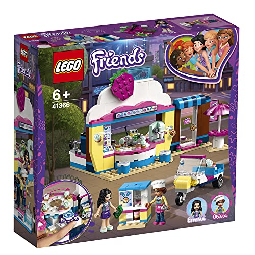 LEGO Friends - Cafetería Cupcake de Olivia Juguete Creativo de Construcción con Detalles para Crear tu Propia Pastelería (41366)