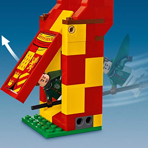 LEGO Harry Potter - Partido de Quidditch, Set de Construcción de Juguete del Deporte de Hogwarts (75956)