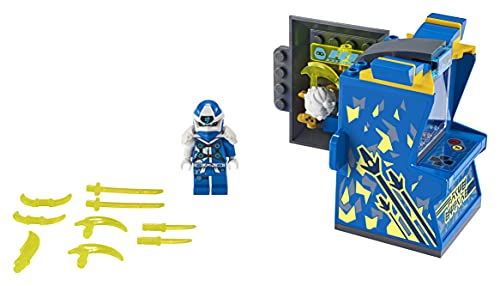 LEGO Ninjago - Cabina de Juego: Avatar de Jay, Set de Construcción de Máquina Arcade Coleccionable con Minifigura de Jay, Juguete de Prime Empire, a Partir de 7 Años (71715) , color/modelo surtido