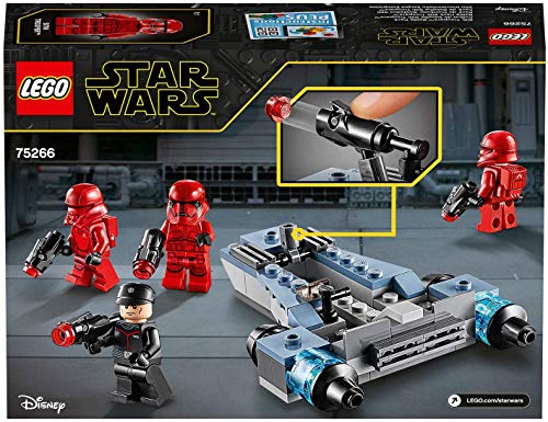 LEGO Star Wars 75266 Sith Troopers - Juego de batalla y batalla de mandalorian (2 unidades)