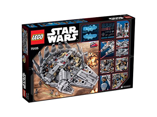 LEGO STAR WARS - Millennium Falcon, Multicolor (75105)