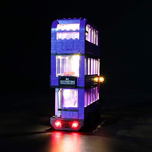 LIGHTAILING Conjunto de Luces (Harry Potter Autobús Noctámbulo) Modelo de Construcción de Bloques - Kit de luz LED Compatible con Lego 75957 (NO Incluido en el Modelo)