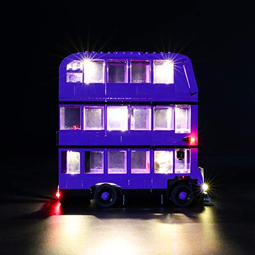 LIGHTAILING Conjunto de Luces (Harry Potter Autobús Noctámbulo) Modelo de Construcción de Bloques - Kit de luz LED Compatible con Lego 75957 (NO Incluido en el Modelo)