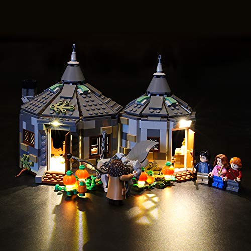 LIGHTAILING Conjunto de Luces (Harry Potter Cabaña de Hagrid Rescate de Buckbeak) Modelo de Construcción de Bloques - Kit de luz LED Compatible con Lego 75947 (NO Incluido en el Modelo)