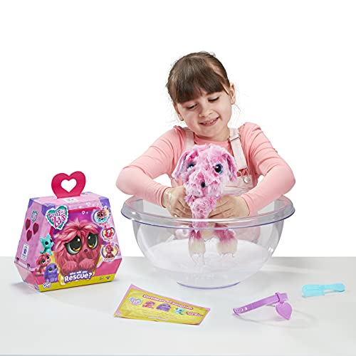 Little Live Pets 30145 Scruff-a-Luvs Mystery Animal| Revelar, Lavar, Novio, Rescate Animal de Peluche