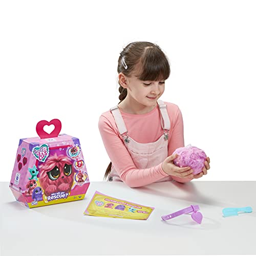 Little Live Pets 30145 Scruff-a-Luvs Mystery Animal| Revelar, Lavar, Novio, Rescate Animal de Peluche