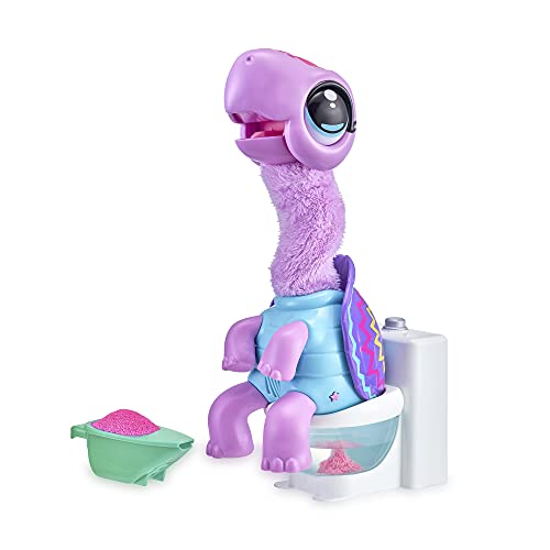 Little Live- Tortuga The Poop, animal interactivo que baila y va al baño tras comer (Famosa 700016905)