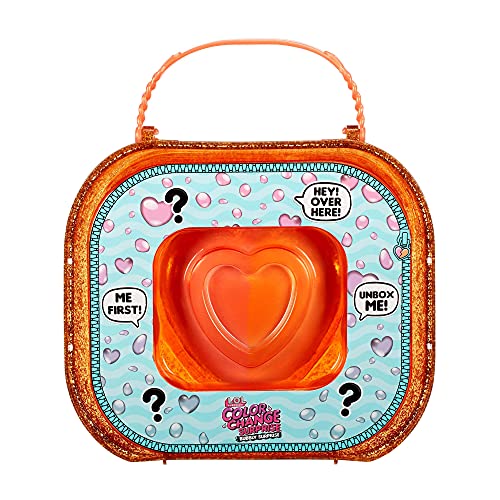 LOL Surprise Color Change Bubbly Surprise- con Muñecas y Mascotas Exclusivas, Sorpresas, Efectos de Cambio de Color en Agua Helada y Accesorios. Naranja. Edad: para niños a Partir de 3 años