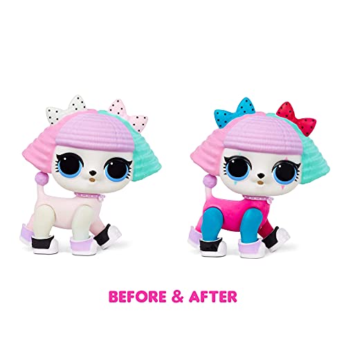 LOL Surprise Colour Change Surprise Pets. Mascotas con 6 sorpresas, Divertidos Efectos de Cambio de Color en Agua Helada y Accesorios. Animales de Colección para Niños a Partir de 3 años