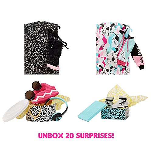 L.O.L. Surprise!- LOL Surprise OMG Guys Muñeco de Moda Cool Lev-con 20 sorpresas temáticas, Ropa y Accesorios. Juguete de colección niñas a Partir de 4 años. (576716C3)