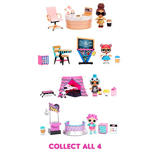 LOL Surprise Muñecas Coleccionables para Niñas , Con 10 Sorpresas y Accesorios , Boss Queen , Mobiliario Serie 3