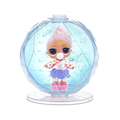 L.O.L. Surprise! Serie Glitter Globe Doll Winter Disco - Bola de Discoteca con muñeca con Pelo con Purpurina