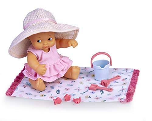 los Barriguitas - Muñeca bebé en la Playa con Accesorios (Famosa 700016221)