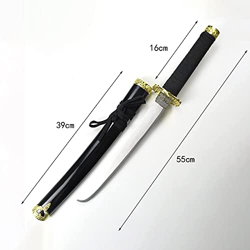 LSQJNDM Accesorios De Cosplay para Touken Ranbu Online, Sayosamonji, Accesorios De Juego De Anime Cos, Modelo JaponéS De Juguetes Katana, Hecho A Mano, Madera Exquisita, Coleccionables De Espada