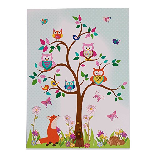 Lucy Locket - Juego de Escritura Infantil con «Animales del Bosque Kit de papelería con Hojas de Papel, Sobres y Postales para niños