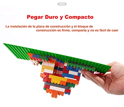 LVHERO 4 Base para Lego Classic, Juegos creativos, Juguetes educativos (Verde)