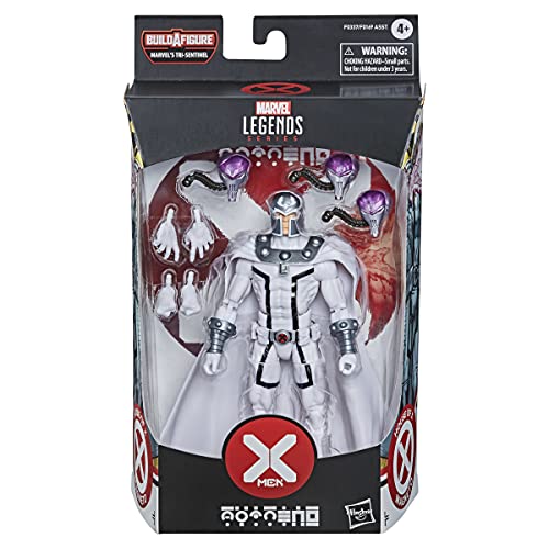 Marvel Figura de acción Coleccionable de Magneto de X-Men de 15 cm de Hasbro Legends Series, con 4 Accesorios, a Partir de 4 años